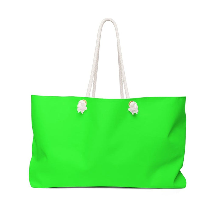 Neon Green Handbag Weekender Tote Bag - Bags | Tote Bags | Weekender