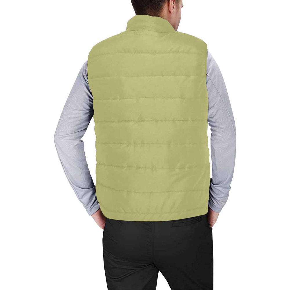 Olive Green Mens Padded Vest - Mens | Vests