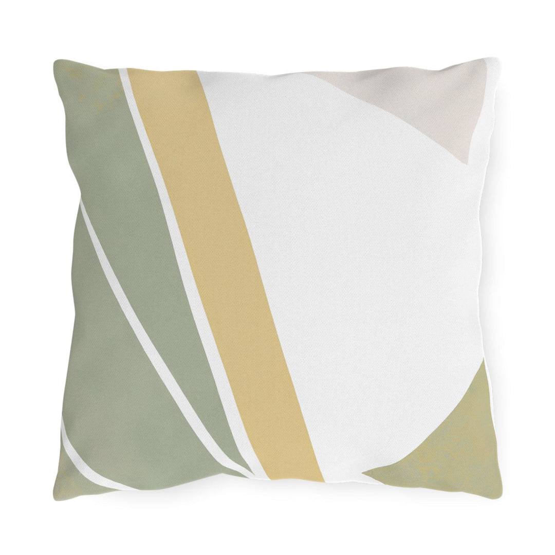 Decorative Indoor/outdoor Pillow Green Abstract Design - Decorative | Throw