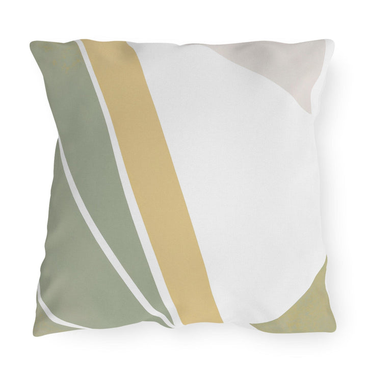 Decorative Indoor/outdoor Pillow Green Abstract Design - Decorative | Throw