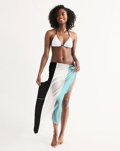 Pastel Colorblock Swim Cover Up - Womens | Oversized Scarf Sarong