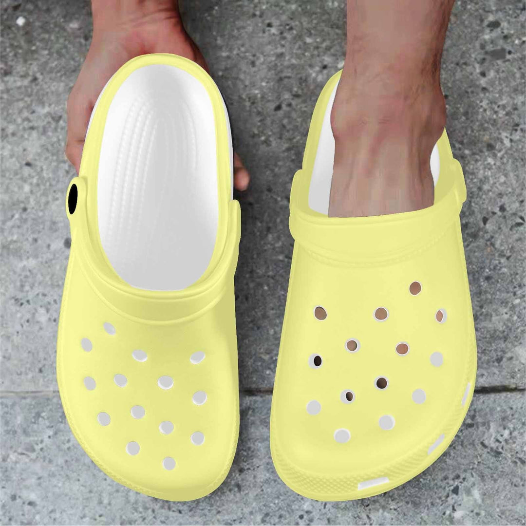 Pastel Yellow Adult Clogs - Unisex | Clogs | Adults