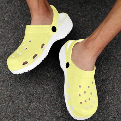 Pastel Yellow Adult Clogs - Unisex | Clogs | Adults