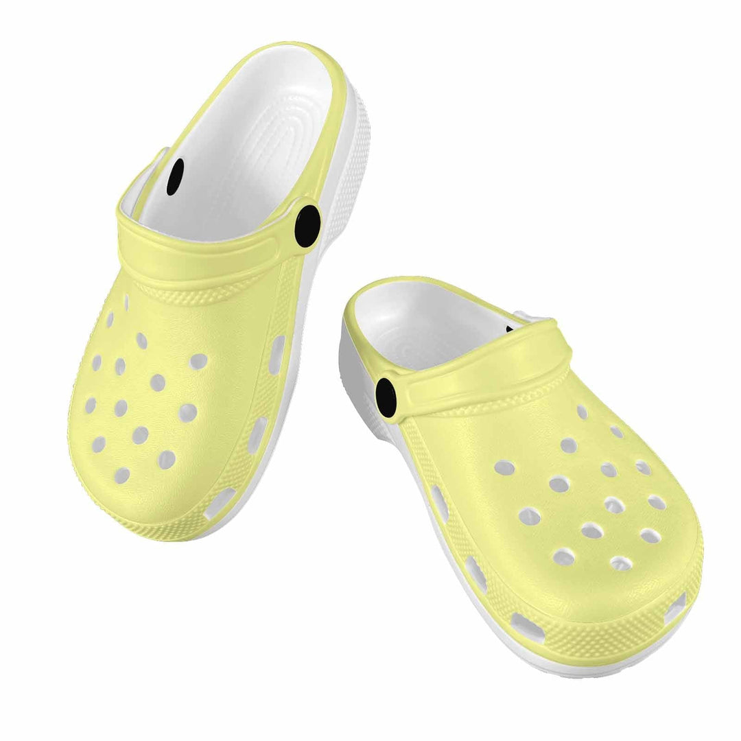 Pastel Yellow Kids Clogs - Unisex | Clogs | Youth