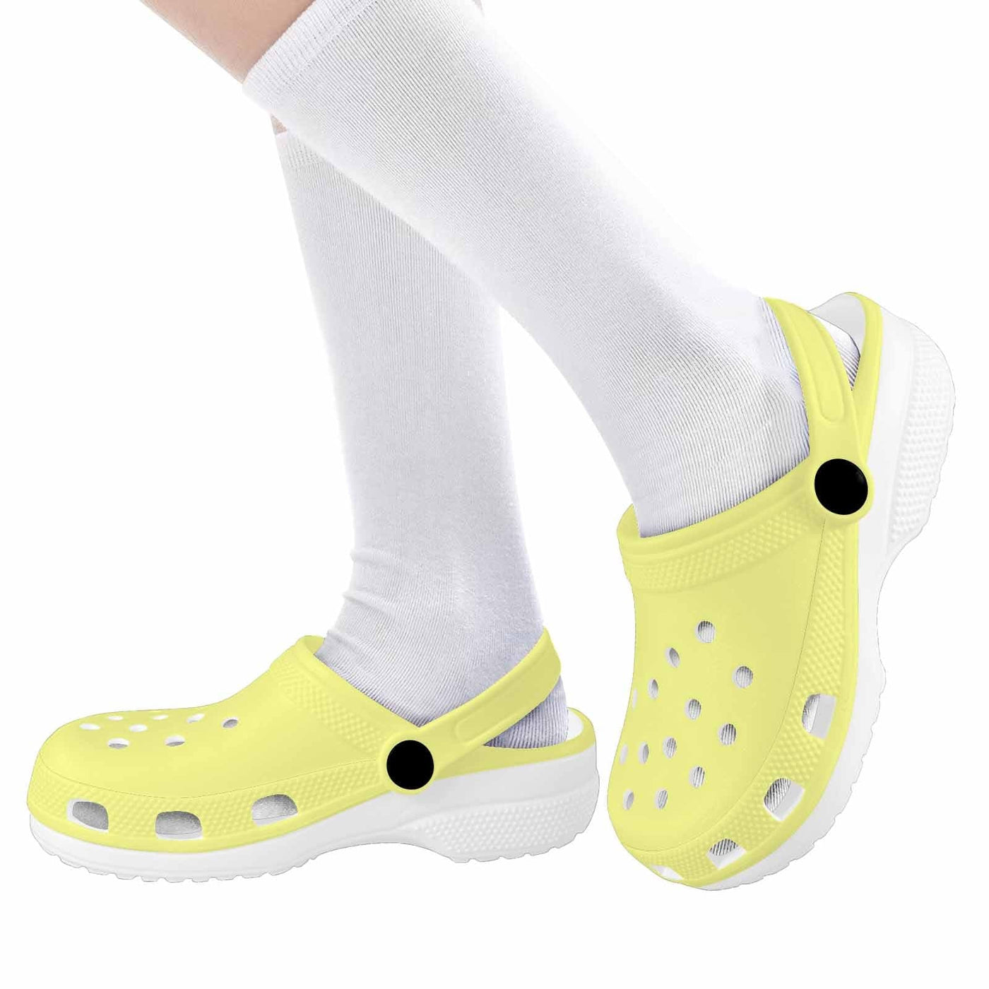Pastel Yellow Kids Clogs - Unisex | Clogs | Youth