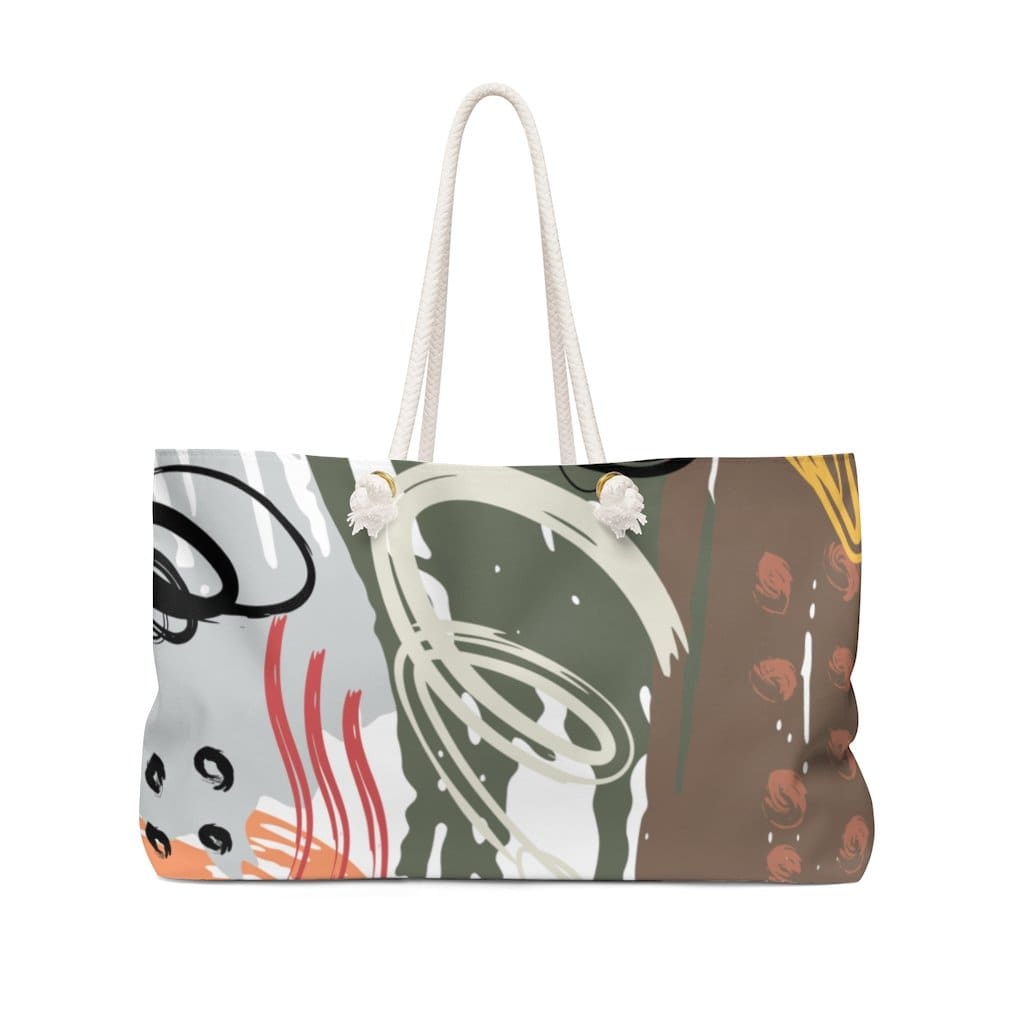 Pattern Green Handbag Weekender Tote Bag - Bags | Tote Bags | Weekender