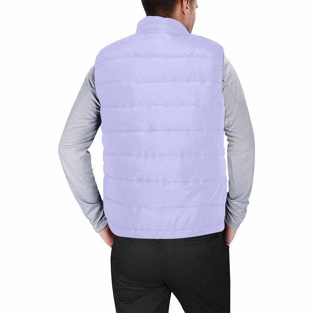 Periwinkle Purple Mens Padded Vest - Mens | Vests