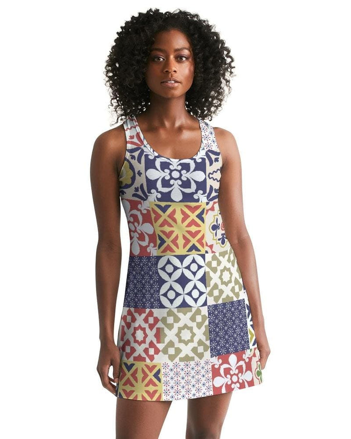 Pop Print Womens Racerback Dress - Womens | Dresses | Racerback