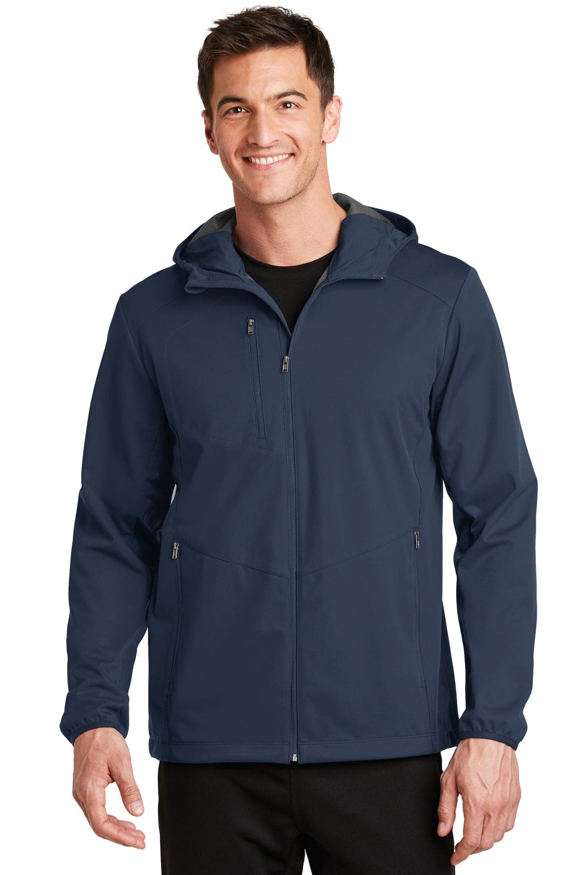 Port Authority Active Hooded Soft Shell Jacket. J719 - Activewear Outerwear