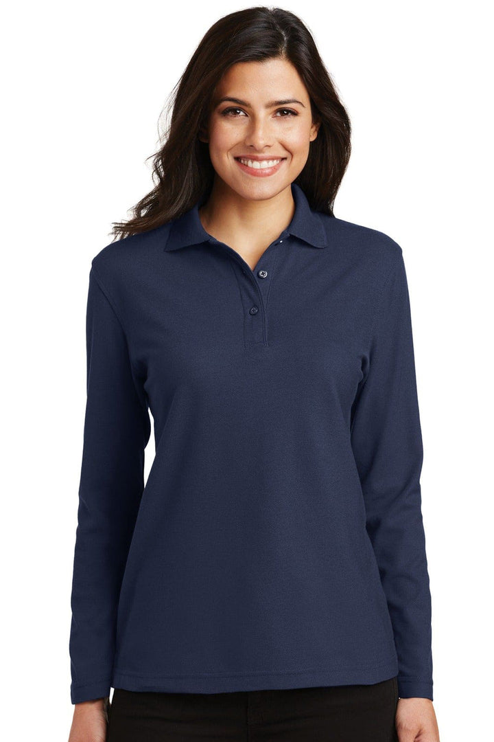 Womens Long Sleeve Polo Shirt - Custom | Polo Shirts