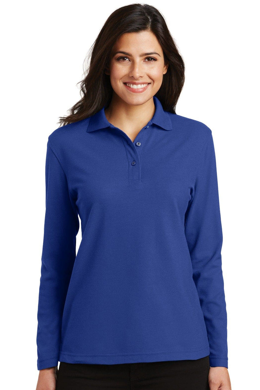 Womens Long Sleeve Polo Shirt - Custom | Polo Shirts