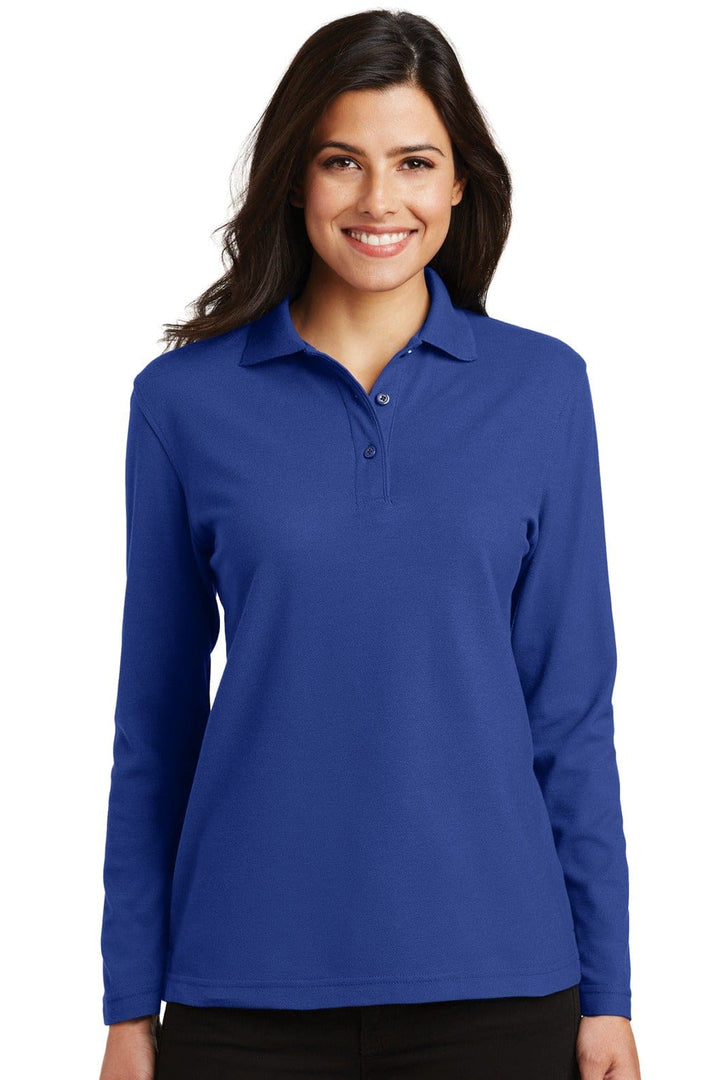 Womens Long Sleeve Polo Shirt - Custom | Polo Shirts