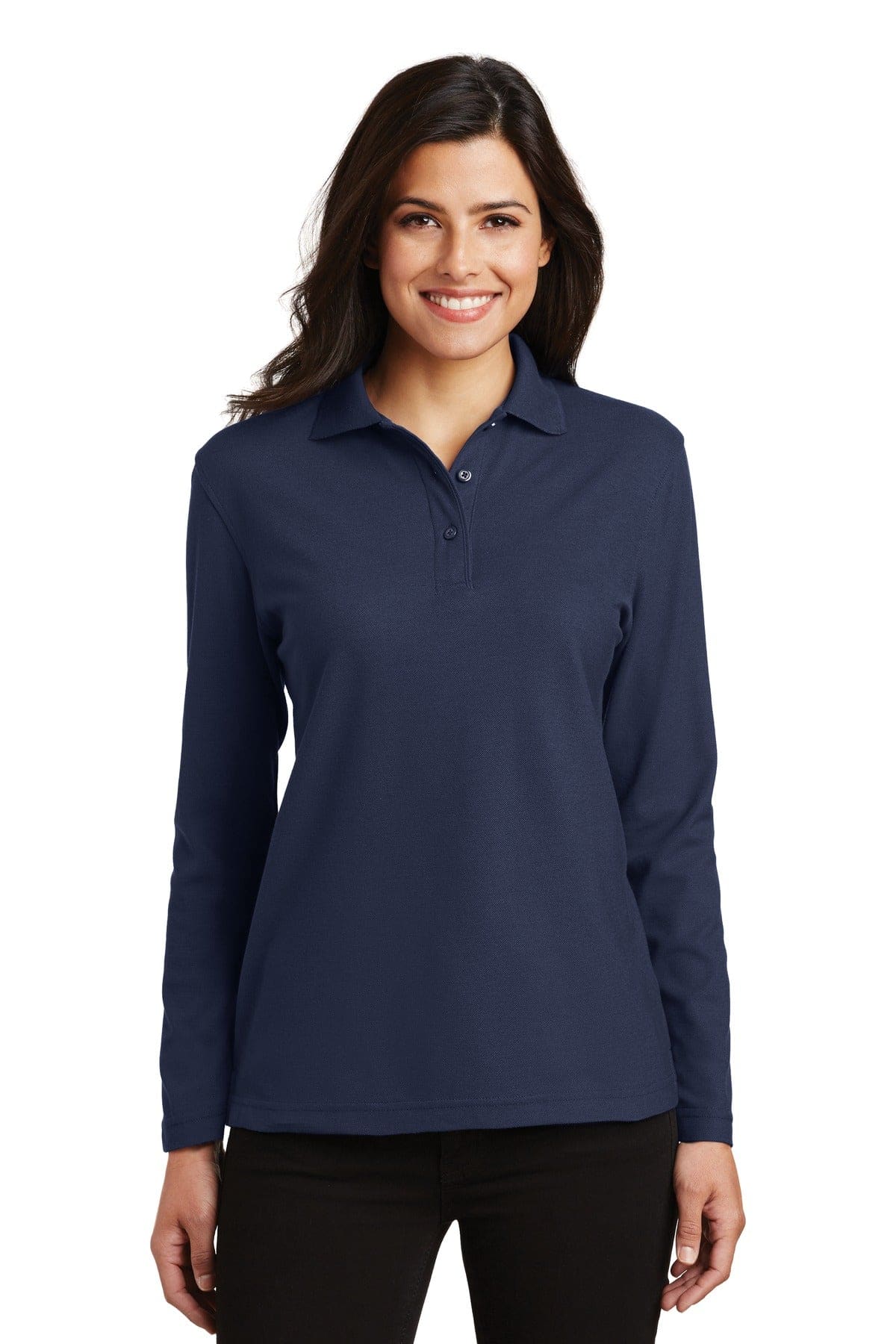 Ladies Long Sleeve Polo L500ls - Custom | Shirts