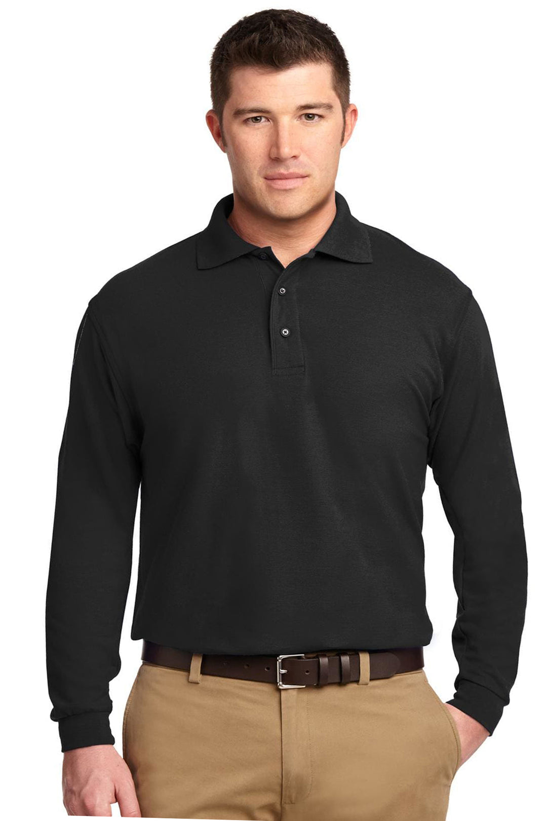 Mens Long Sleeve Polo Shirt - Custom | Polo Shirts