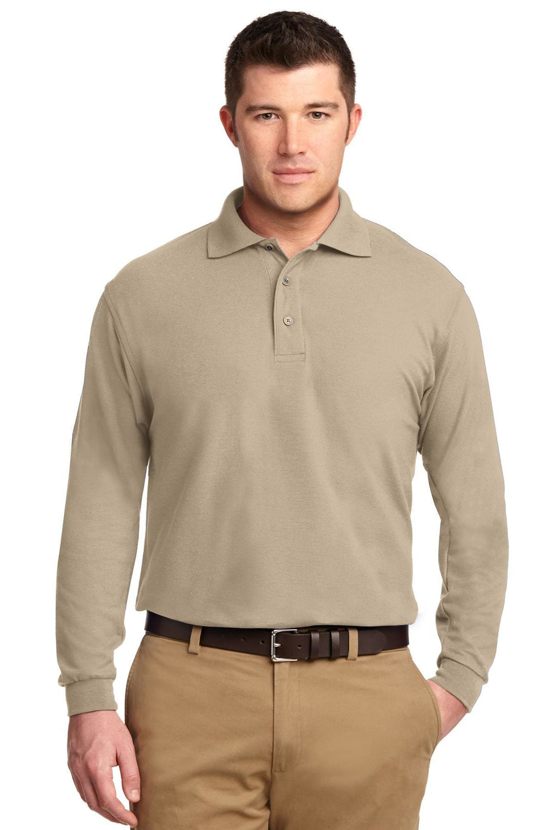 Mens Long Sleeve Polo Shirt - Custom | Polo Shirts