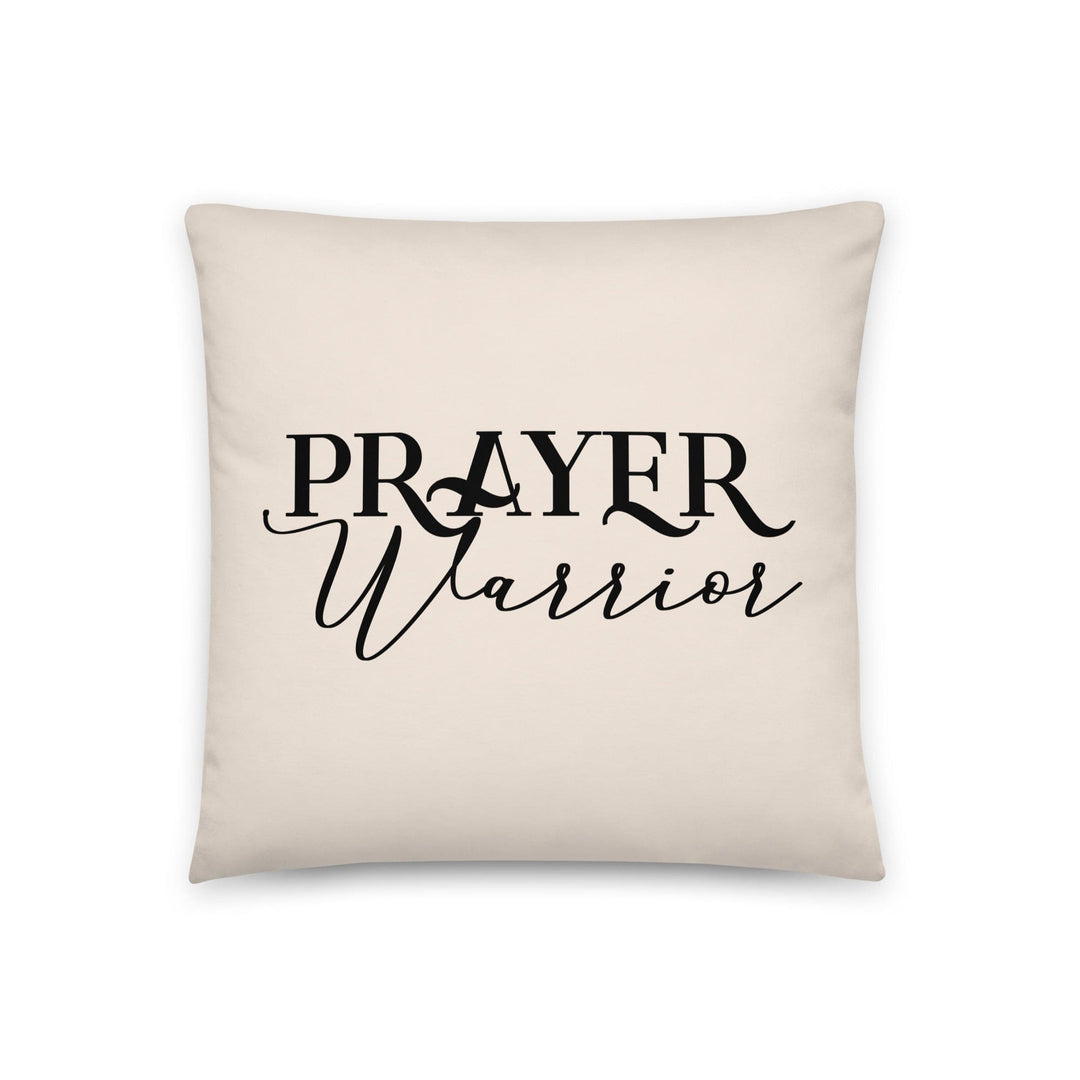 Prayer Warrior Throw Pillow - Decorative | Throw Pillows