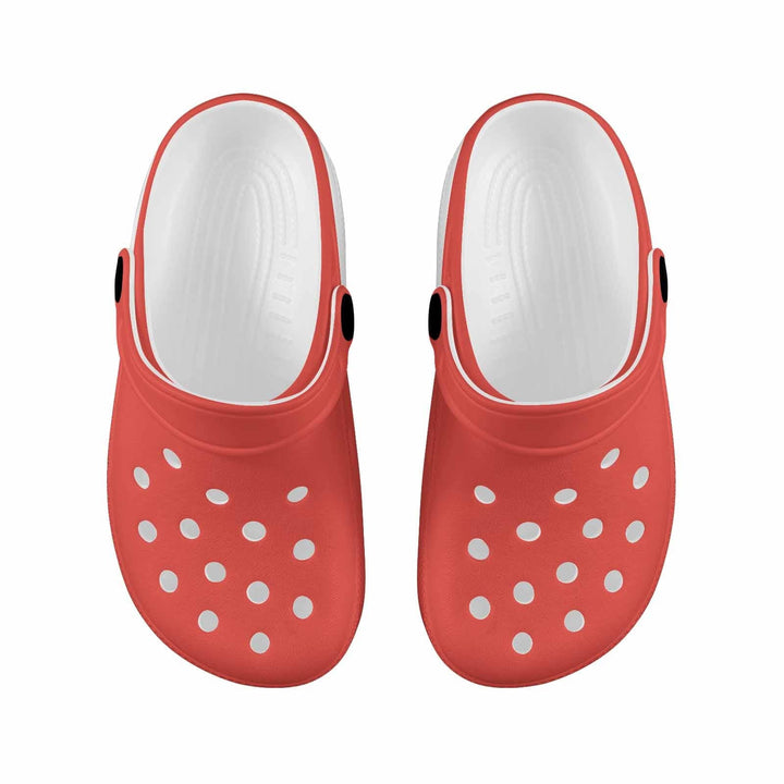 Red Orange Kids Clogs - Unisex | Clogs | Youth