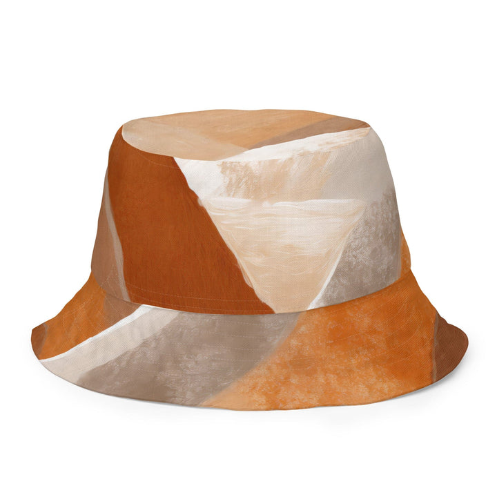 Reversible Bucket Hat Boho Watercolor Print - Unisex/Bucket Hats