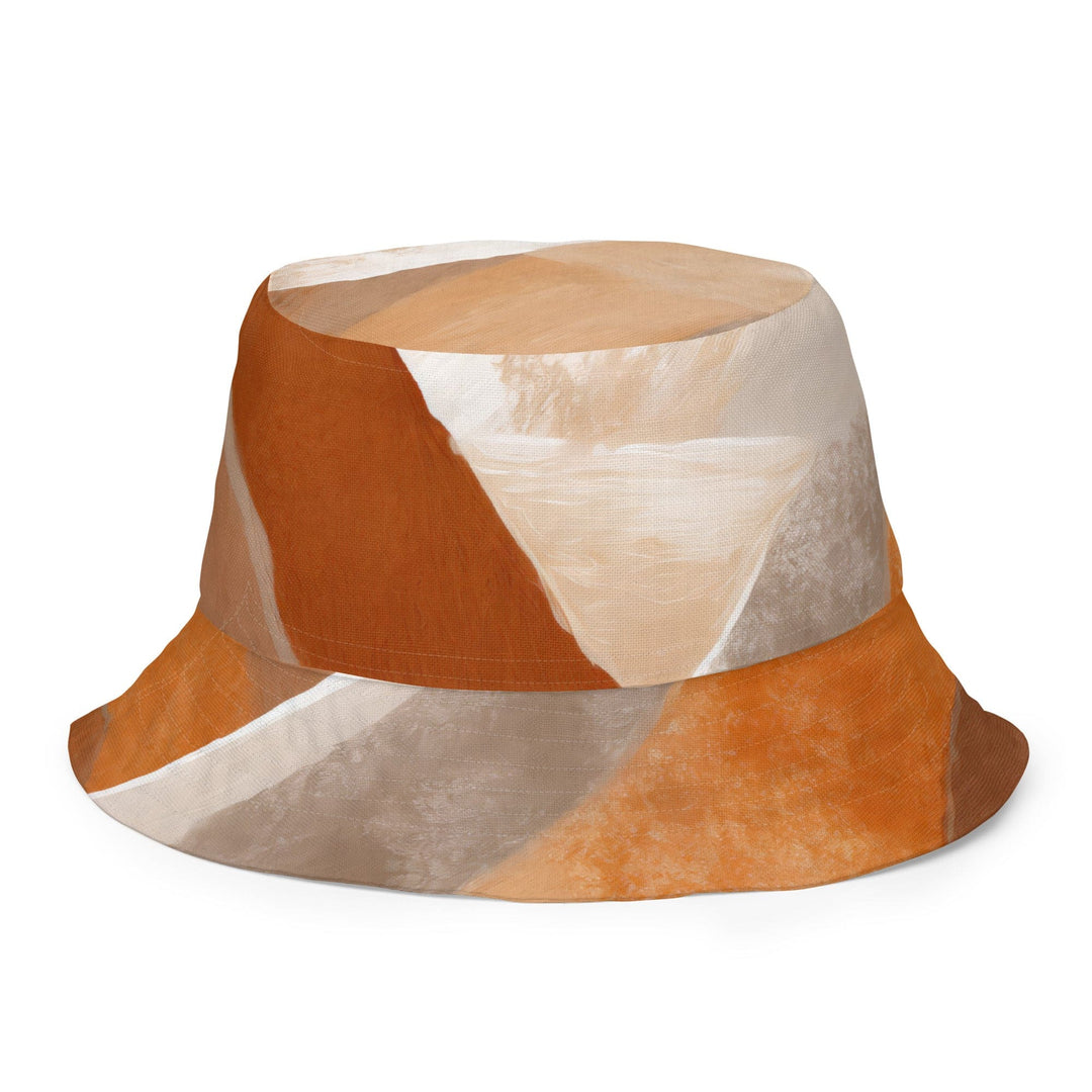 Reversible Bucket Hat Boho Watercolor Print - Unisex/Bucket Hats