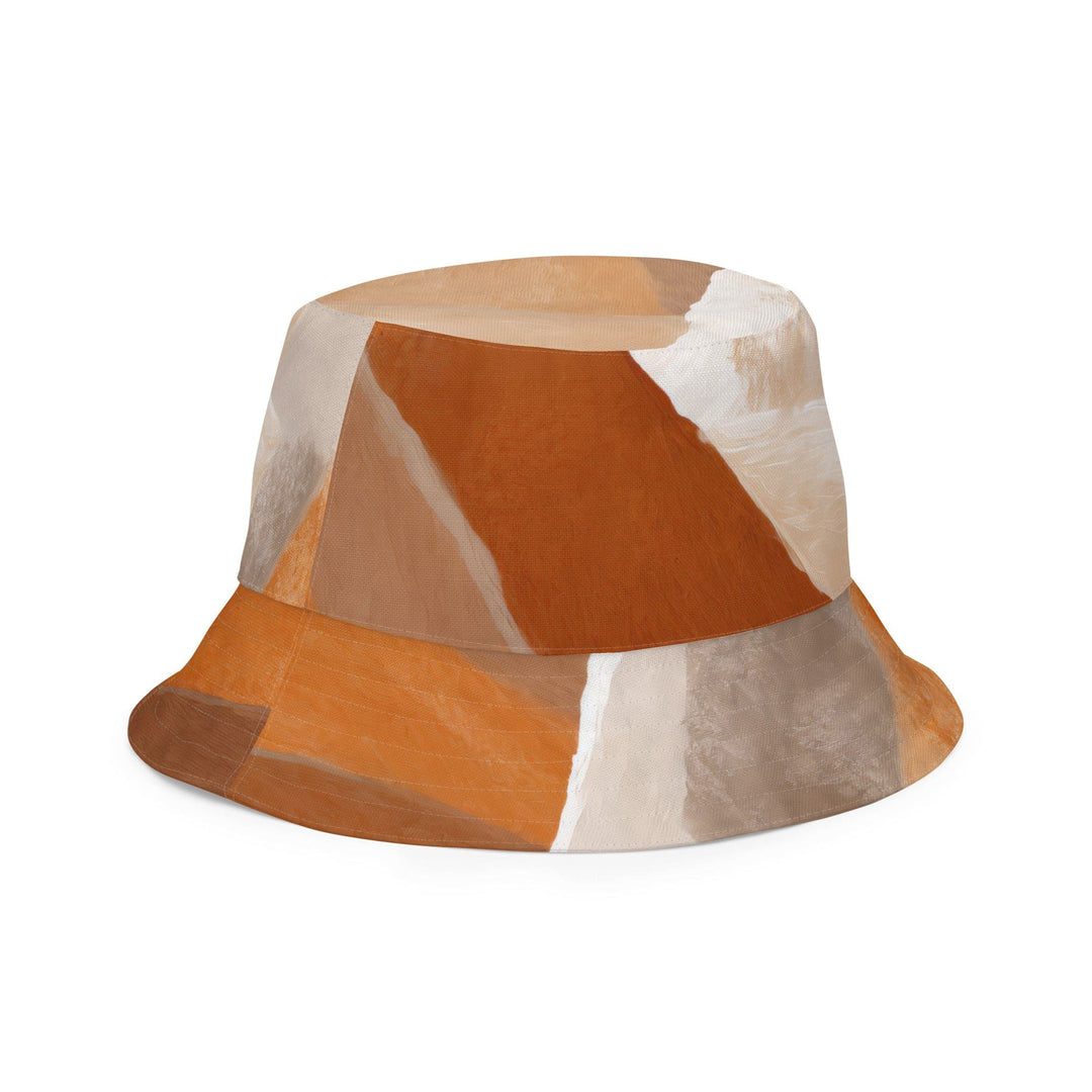 Reversible Bucket Hat Boho Watercolor Print - Unisex/Bucket Hats