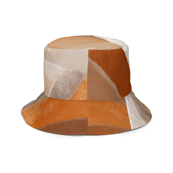Reversible Bucket Hat Boho Watercolor Print - Unisex/Bucket Hats