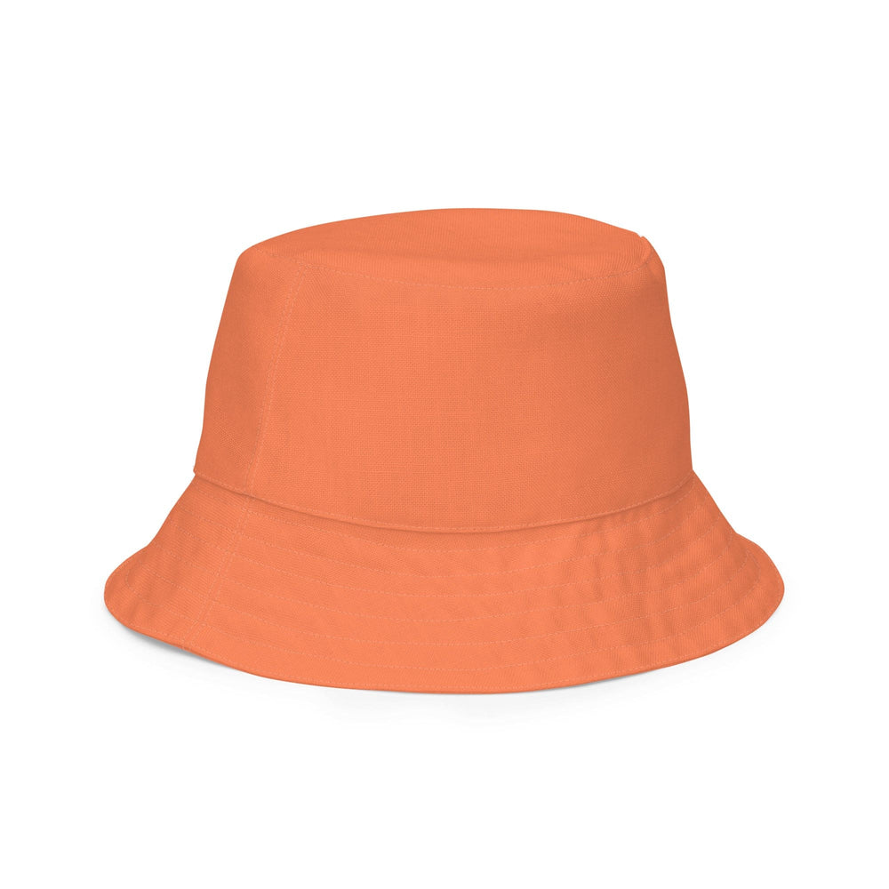 Reversible Bucket Hat Coral Orange Red - Unisex | Bucket Hats