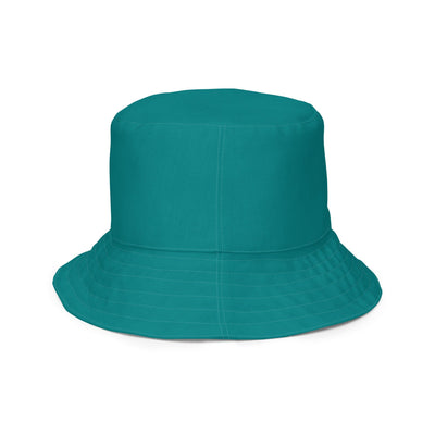 Reversible Bucket Hat Dark Teal Green