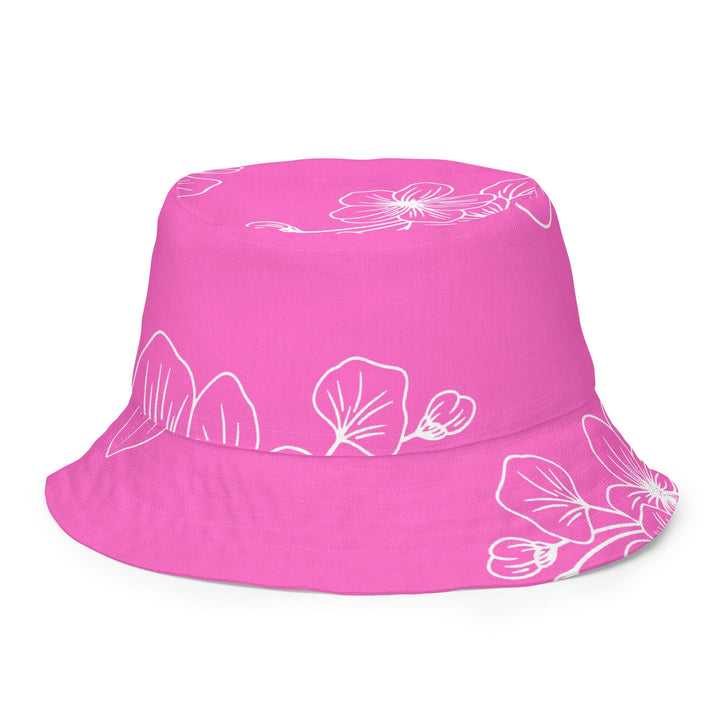 Reversible Bucket Hat Pink Floral - Unisex | Bucket Hats