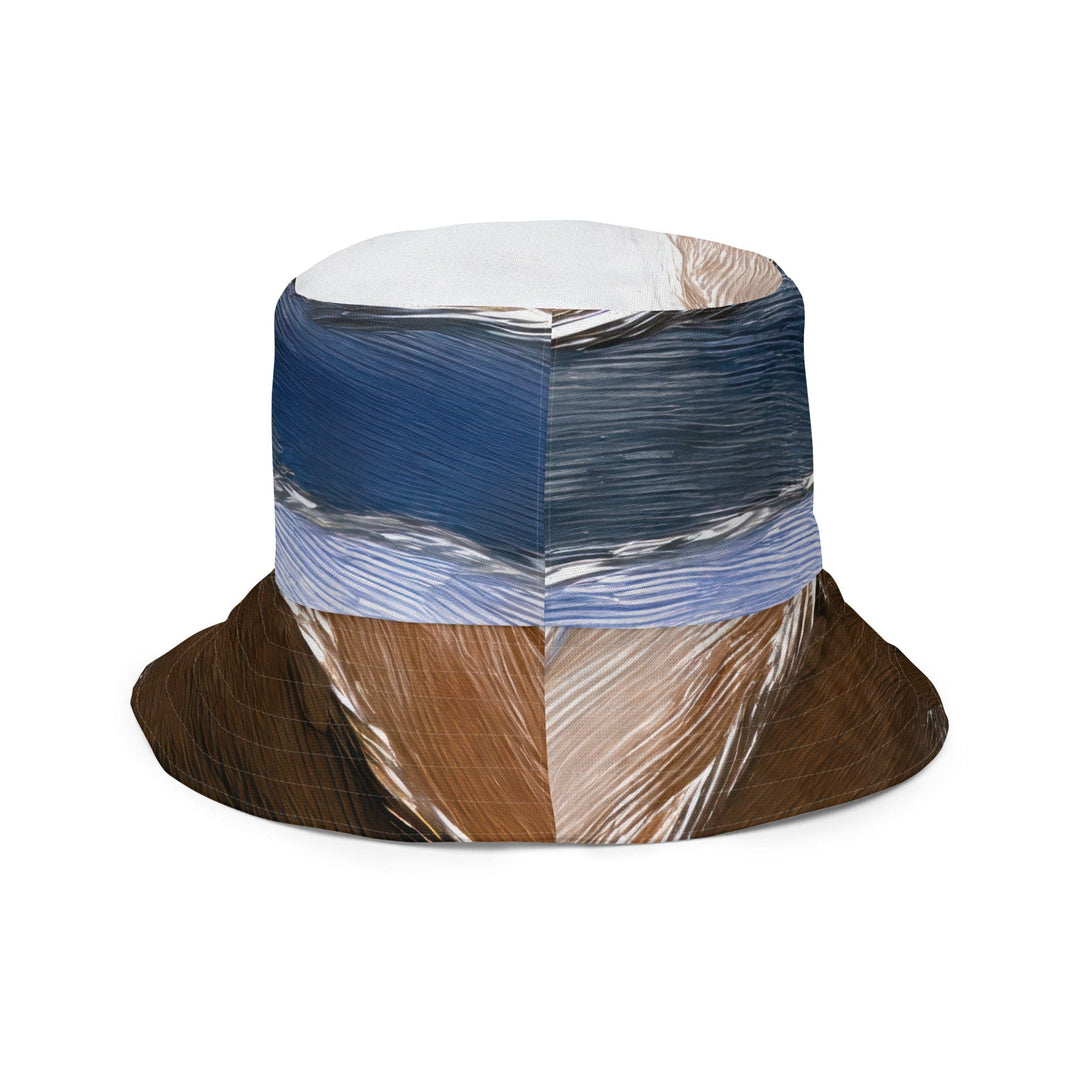 Reversible Bucket Hat Rustic Hues Pattern - Unisex | Bucket Hats