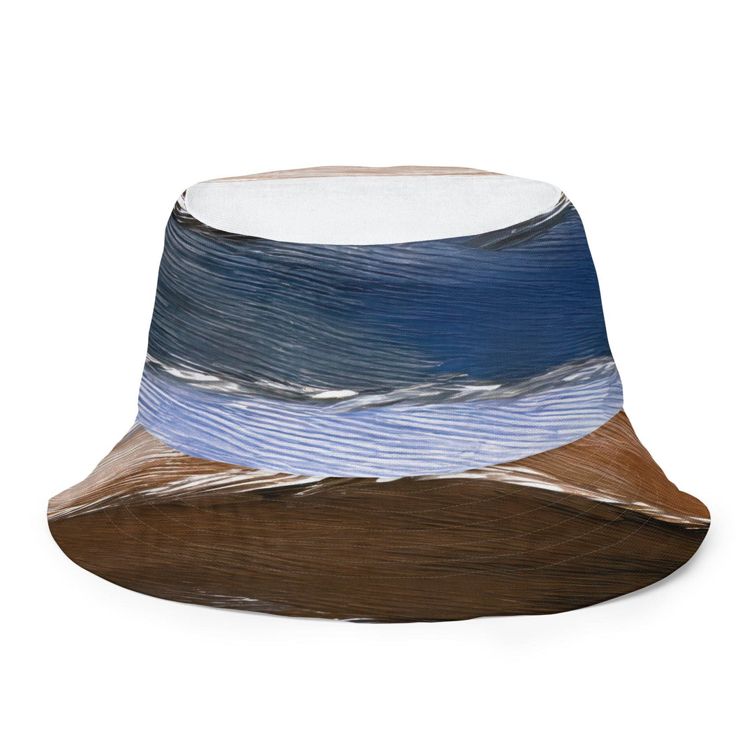 Reversible Bucket Hat Rustic Hues Pattern - Unisex | Bucket Hats