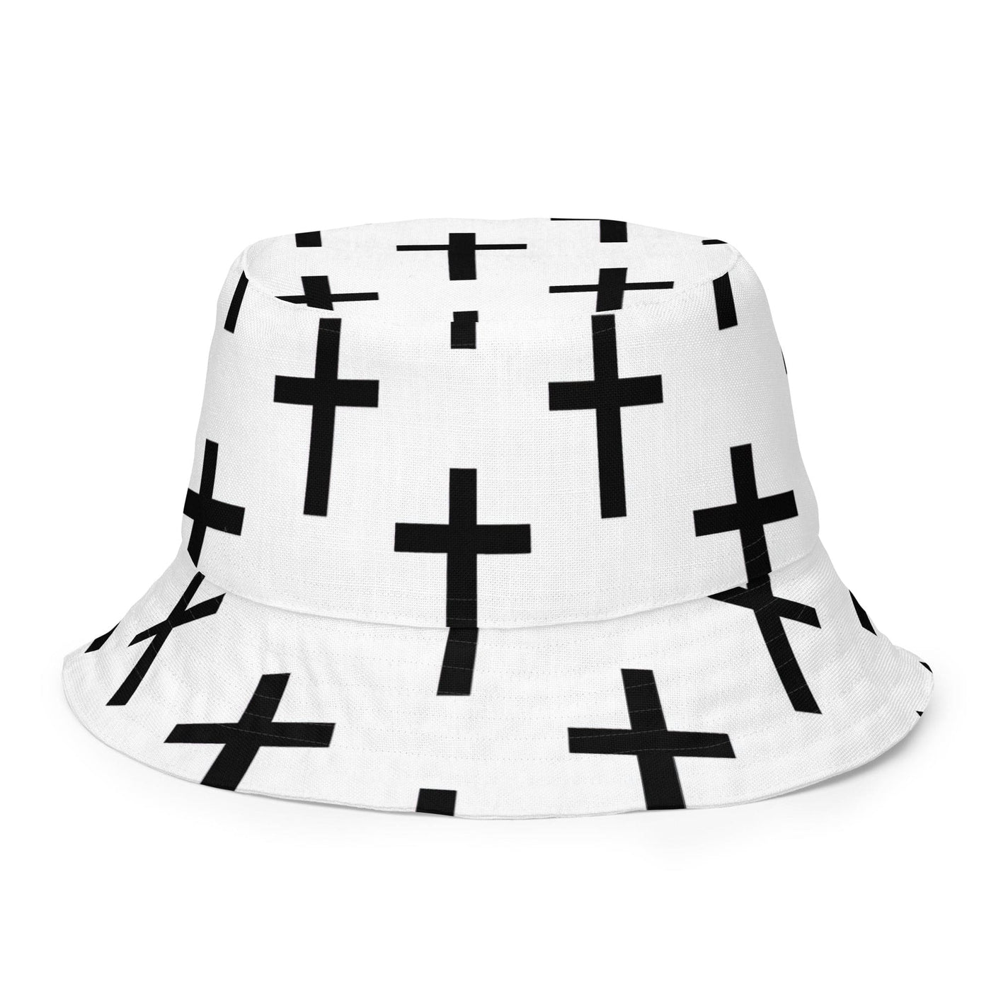 Reversible Bucket Hat Seamless Cross Pattern - Unisex / Bucket Hats