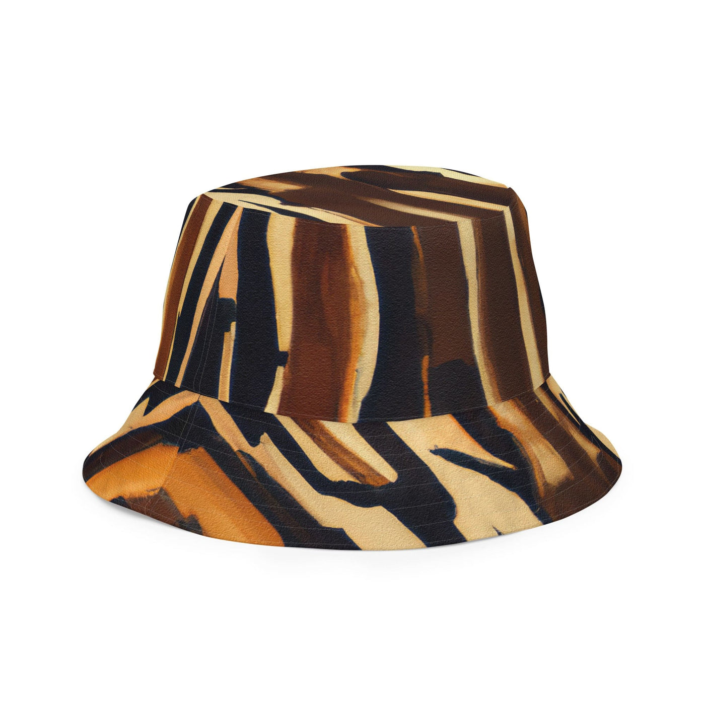 Reversible Bucket Hat Zorse Geometric Print Pattern - Unisex / Bucket Hats