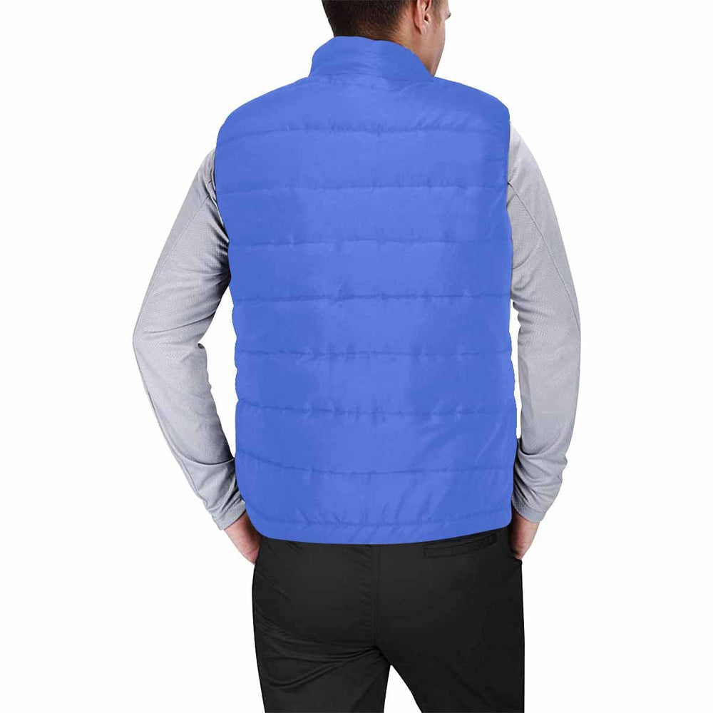 Royal Blue Mens Padded Vest - Mens | Vests