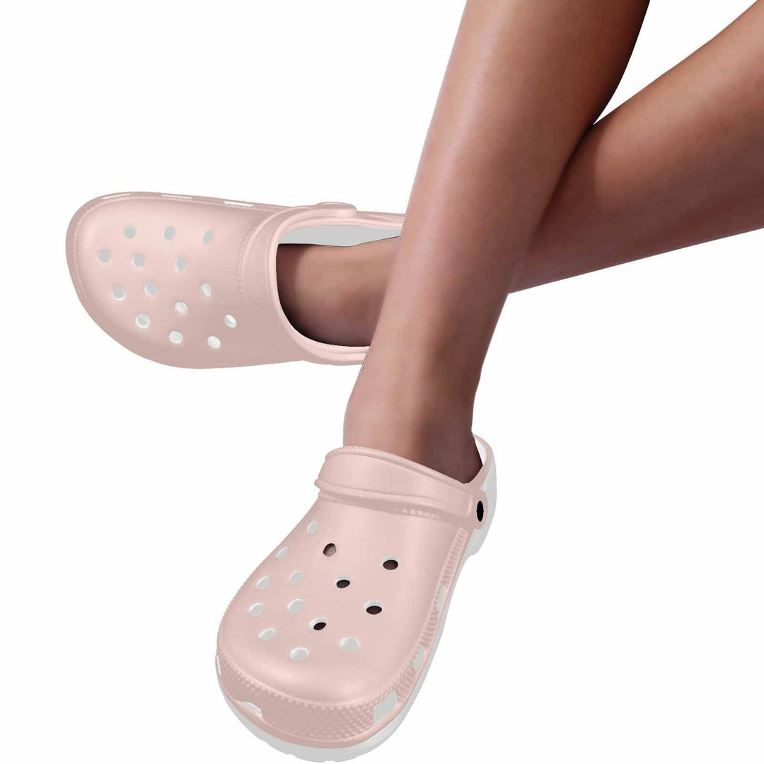 Scallop Seashell Pink Adult Clogs - Unisex | Clogs | Adults