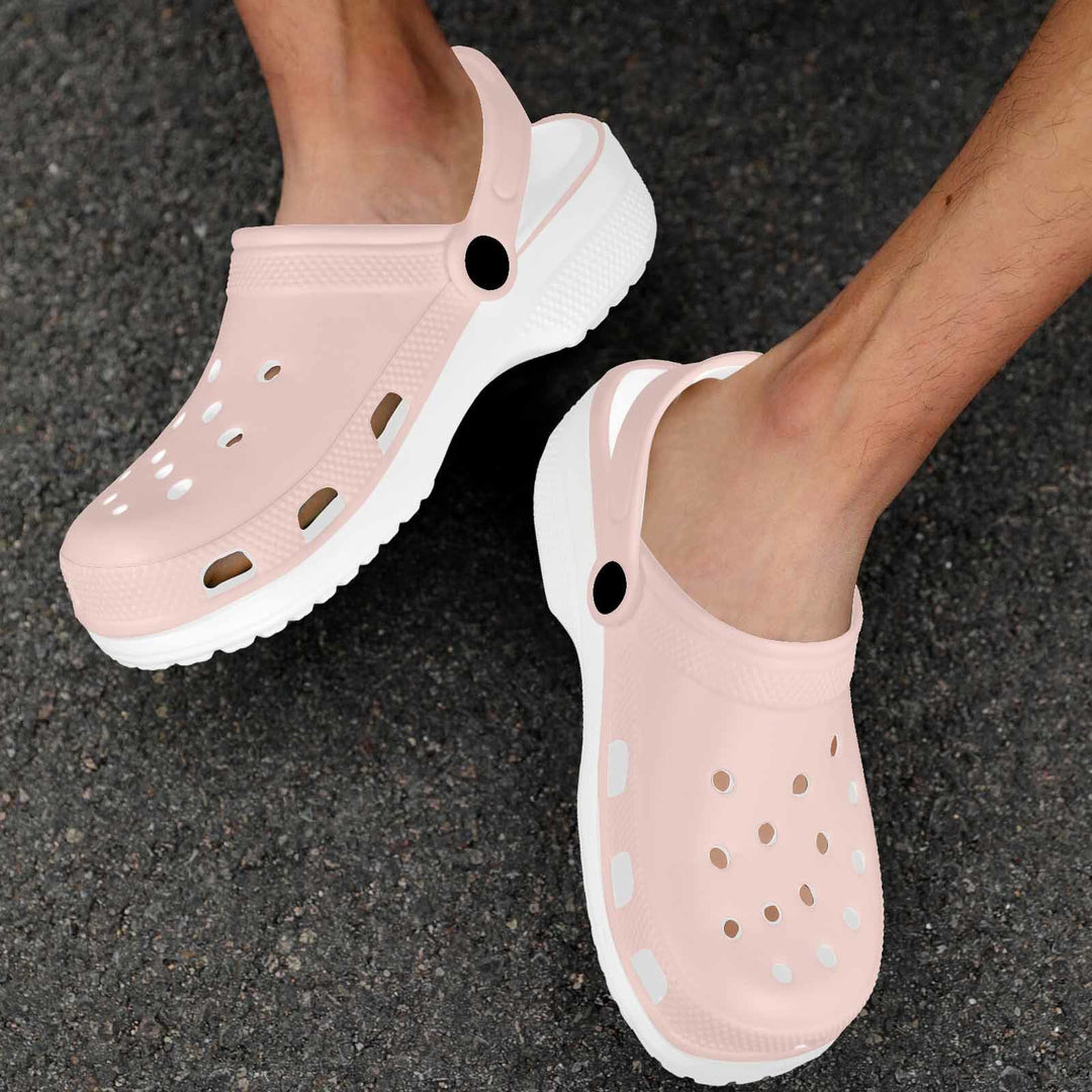 Scallop Seashell Pink Adult Clogs - Unisex | Clogs | Adults