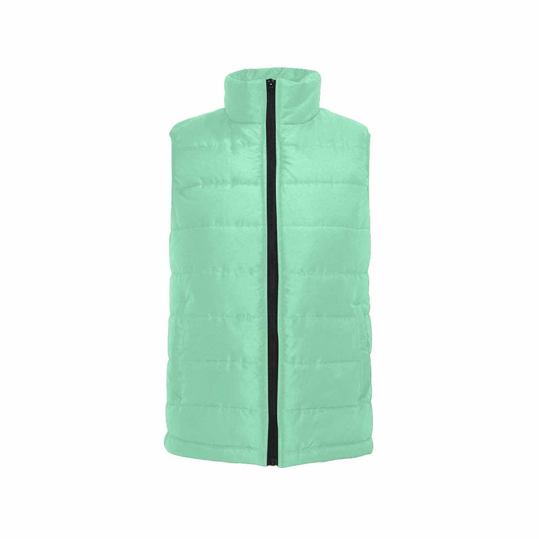 Seafoam Green Mens Padded Vest - Mens | Vests