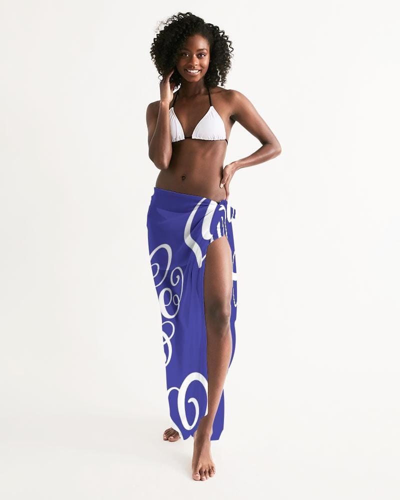 Sheer Love Purple Swimsuit Cover Up - Womens | Oversized Scarf | Sarong Swim