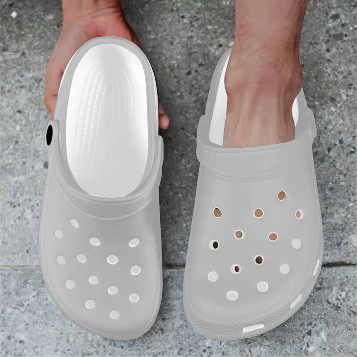 Silver Adult Clogs - Unisex | Clogs | Adults