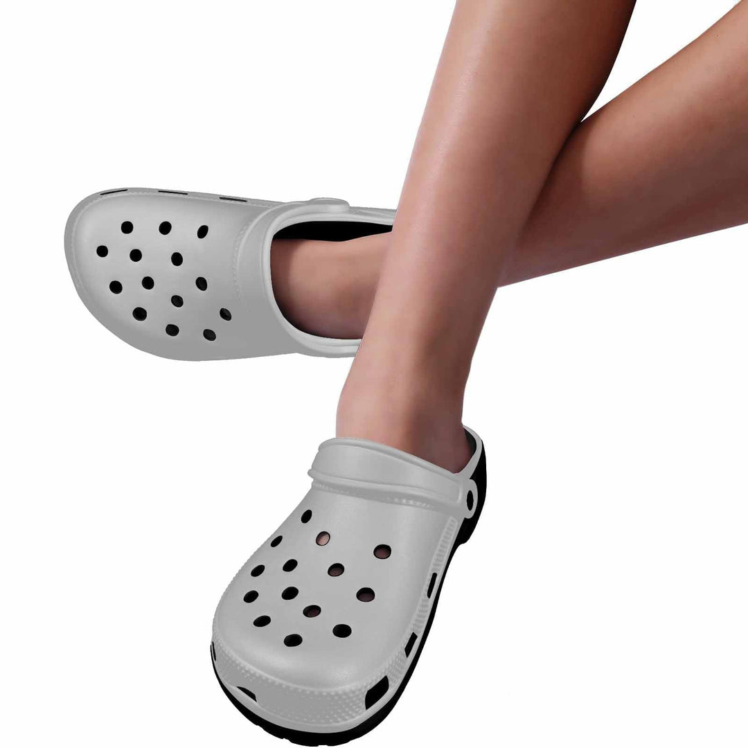 Silver Adult Clogs - Unisex | Clogs | Adults