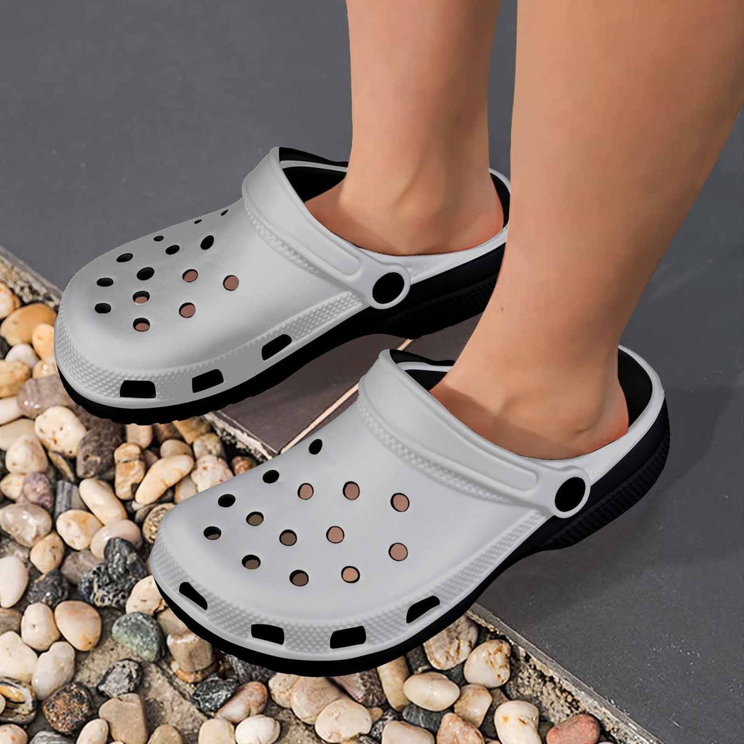 Silver Adult Clogs - Unisex | Clogs | Adults