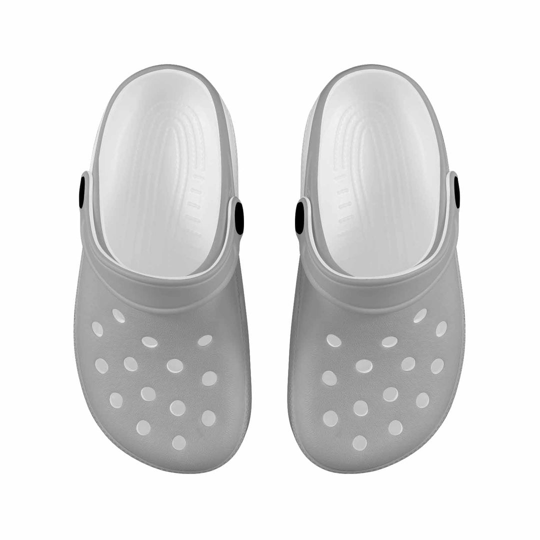 Silver Kids Clogs - Unisex | Clogs | Youth