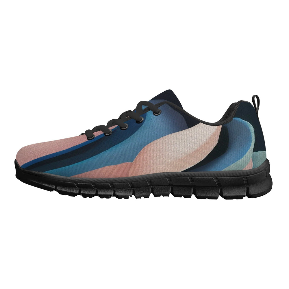 Sneakers for Men - Blue Canvas Mesh Running Shoes - Mens | Sneakers | Running