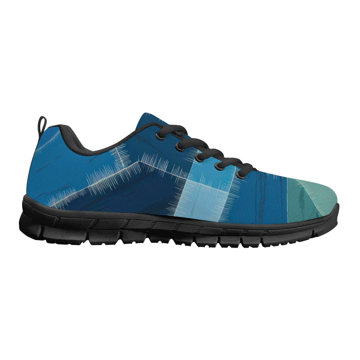 Sneakers for Men - Blue Canvas Mesh Running Shoes - Mens | Sneakers | Running