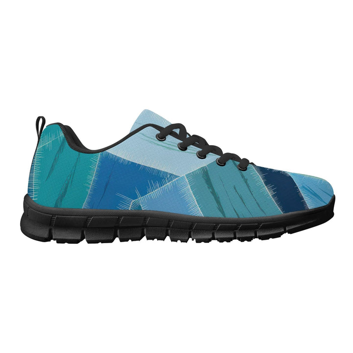 Sneakers for Men - Blue Canvas Mesh Running Shoes - Mens | Sneakers | Running