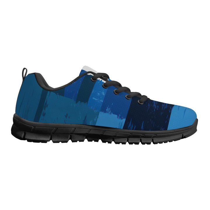 Sneakers for Men - Blue Canvas Mesh Running Shoes - Mens | Sneakers | Running