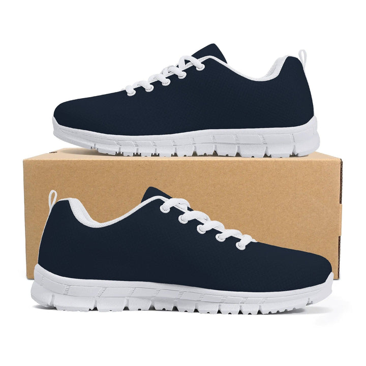 Sneakers for Men - Blue Canvas Mesh Running Shoes - Mens | Sneakers | Running