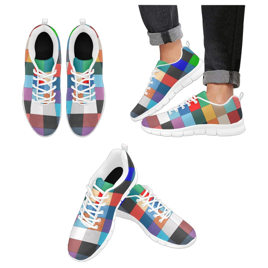 Sneakers For Women Block Print - Running Shoes - Womens | Sneakers | Running