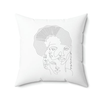 Throw Pillow Cover Every Woman Is Wonderfully Made Affirmations 2-sided Print