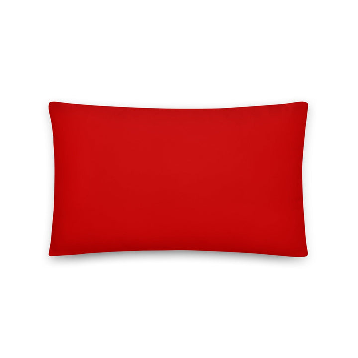 Throw Pillow with Case and Insert - Red