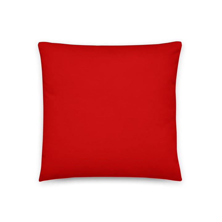 Throw Pillow with Case and Insert - Red